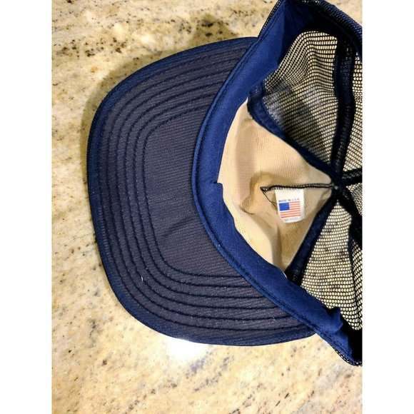 Vintage AG The Nation's Leading Grocers  Mesh Trucker Hat Snapback USA! - Picture 5 of 6
